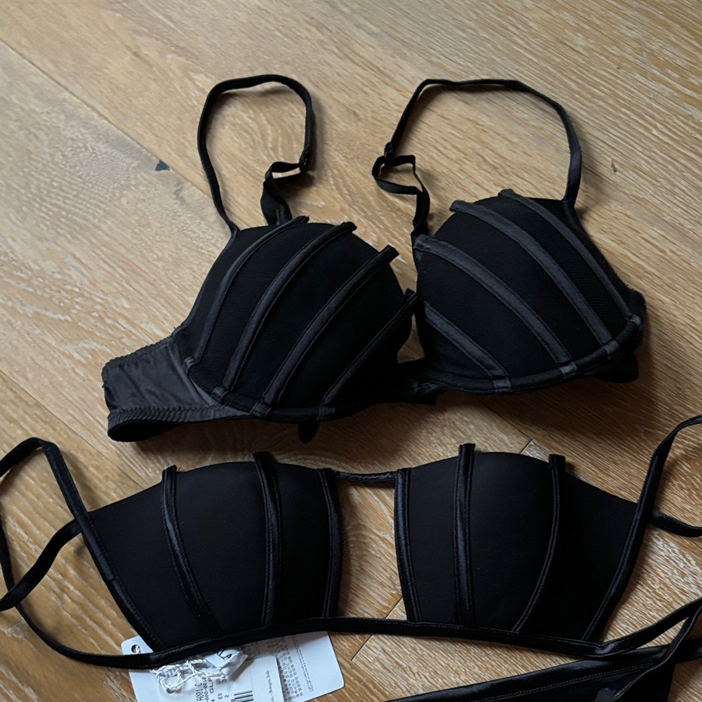 La Perla Graphique Black Intimates Set - Picture 2 of 6